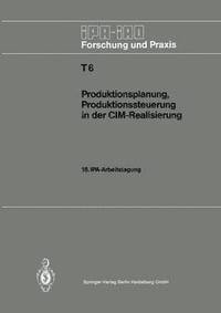 bokomslag Produktionsplanung, Produktionssteuerung in der CIM-Realisierung