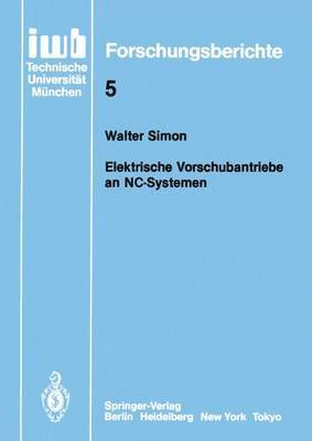 bokomslag Elektronische Vorschubantriebe an NC-Systemen