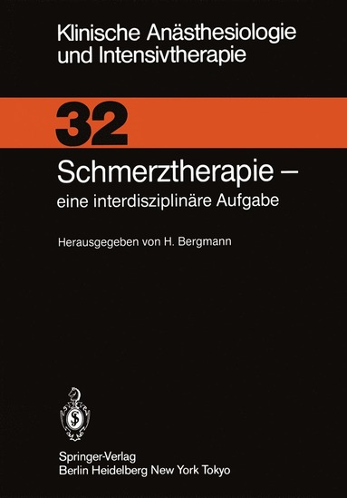 bokomslag Schmerztherapie