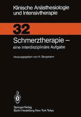 H. Bergmann - Schmerztherapie, Häftad