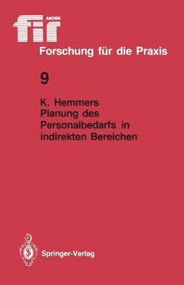 bokomslag Planung des Personalbedarfs in indirekten Bereichen