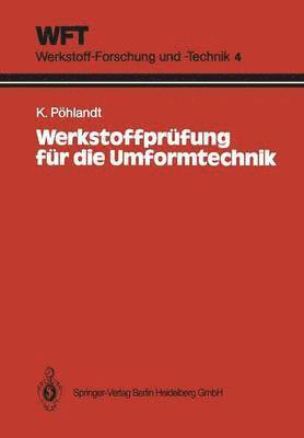 Werkstoffprfung fr die Umformtechnik 1