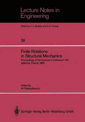 bokomslag Finite Rotations in Structural Mechanics