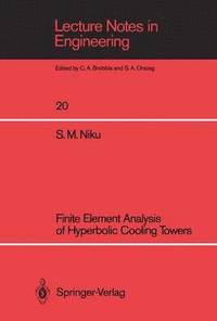 bokomslag Finite Element Analysis of Hyperbolic Cooling Towers