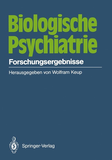 bokomslag Biologische Psychiatrie