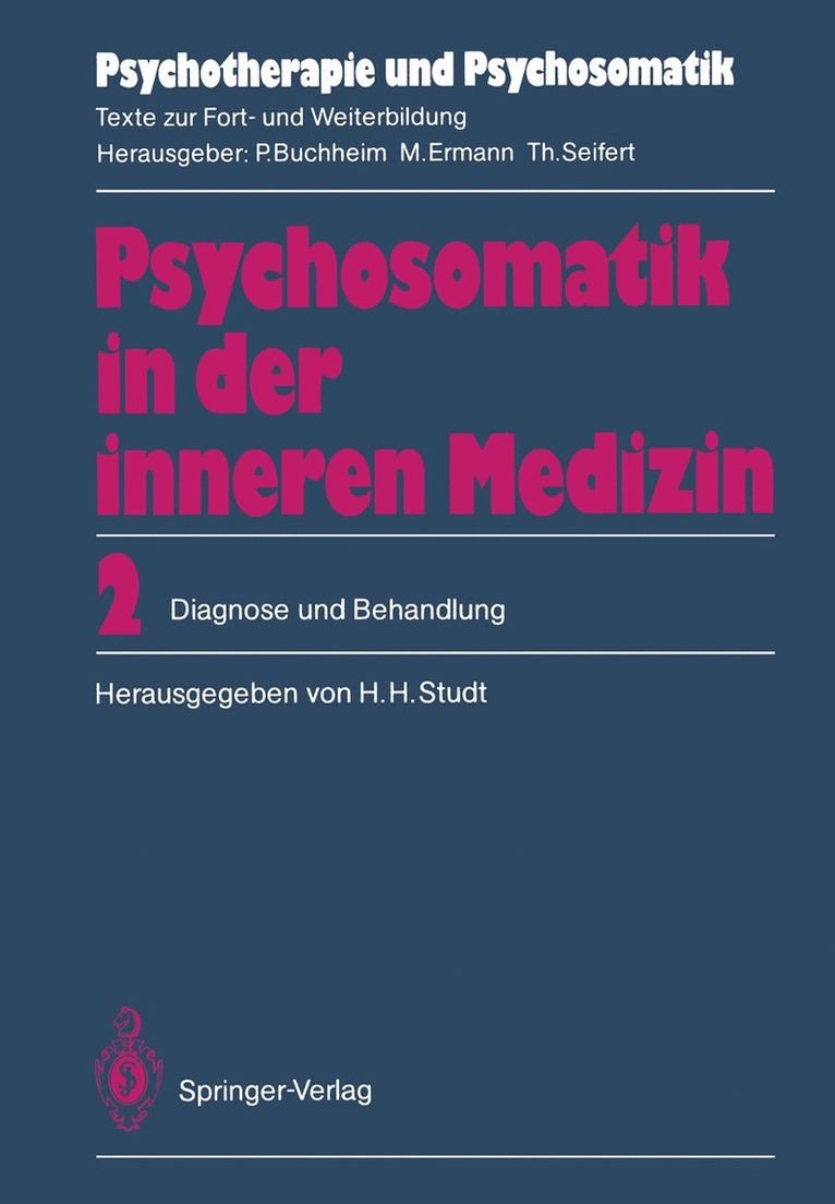 Psychosomatik in der inneren Medizin 1