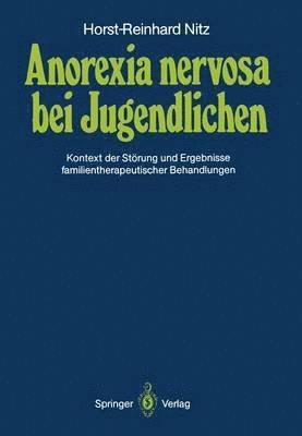 bokomslag Anorexia nervosa bei Jugendlichen