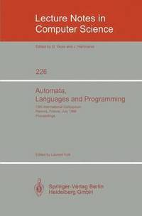 bokomslag Automata, Languages and Programming