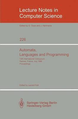 bokomslag Automata, Languages and Programming