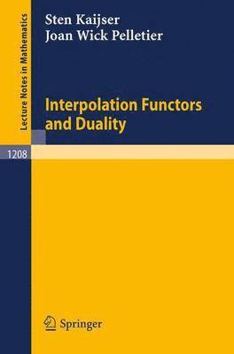 Interpolation Functors and Duality 1