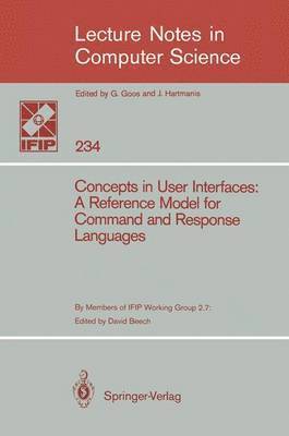 Concepts in User Interfaces 1