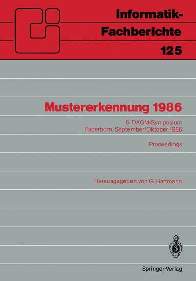 bokomslag Mustererkennung 1986