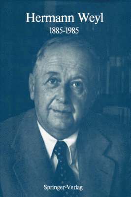 bokomslag Hermann Weyl: 1885-1985