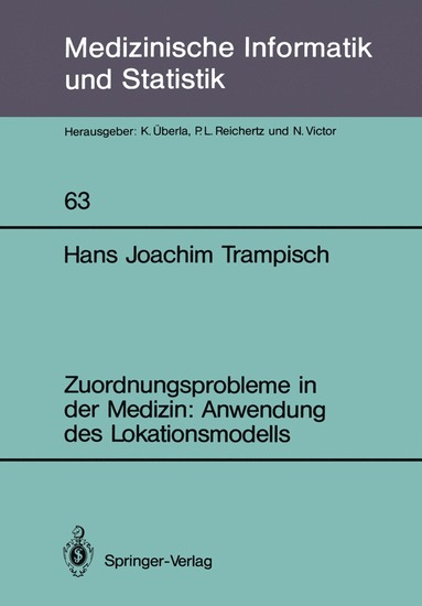 bokomslag Zuordnungsprobleme in der Medizin: Anwendung des Lokationsmodells