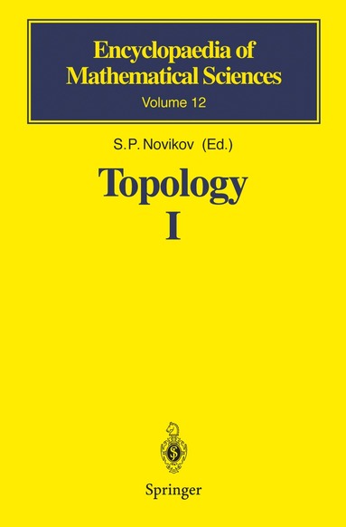 S.P. Novikov, S.P. Novikov - Topology I, Inbunden