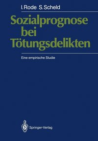 bokomslag Sozialprognose bei Ttungsdelikten