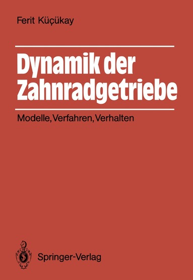 bokomslag Dynamik der Zahnradgetriebe