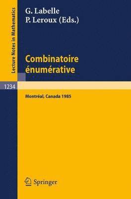 Combinatoire enumerative 1