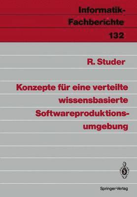 bokomslag Konzepte für eine verteilte wissensbasierte Softwareproduktionsumgebung