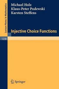 bokomslag Injective Choice Functions