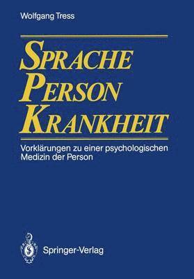 bokomslag Sprache  Person  Krankheit