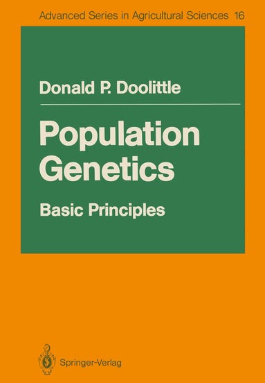 Donald P. Doolittle - Population Genetics:, Häftad