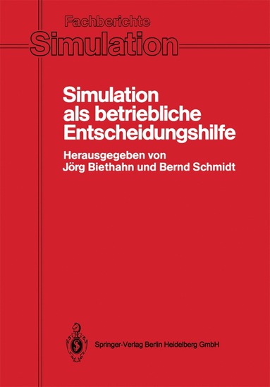 bokomslag Simulation als betriebliche Entscheidungshilfe