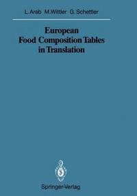 bokomslag European Food Composition Tables in Translation