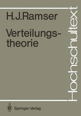Hans J. Ramser - Verteilungstheorie, Häftad