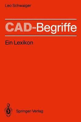 bokomslag CAD-Begriffe