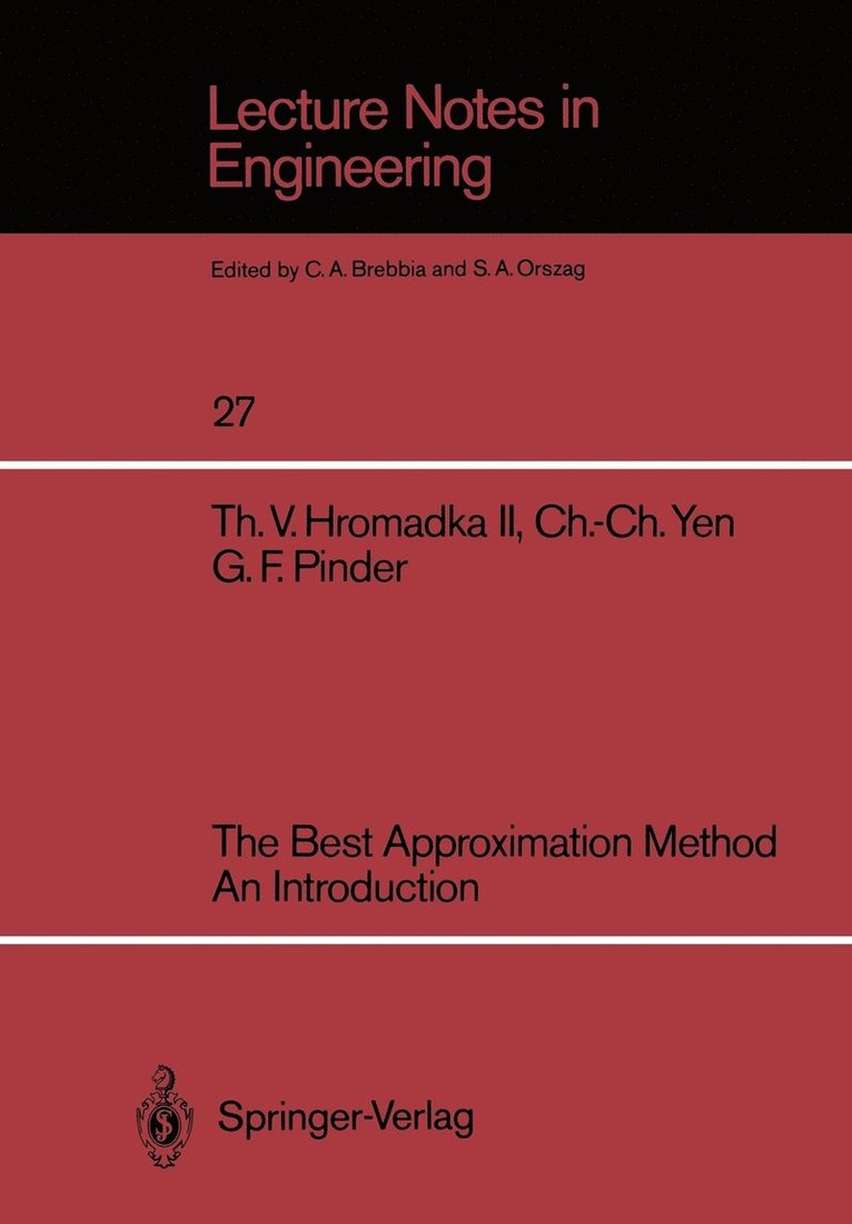 The Best Approximation Method An Introduction 1