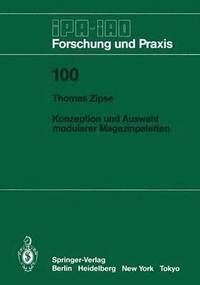 bokomslag Konzeption und Auswahl modularer Magazinpaletten