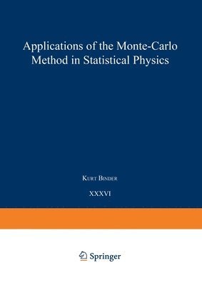 bokomslag Applications of the Monte Carlo Method in Statistical Physics