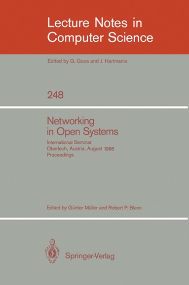 Günter Müller, Robert P. Blanc - Networking in Open Systems, Häftad