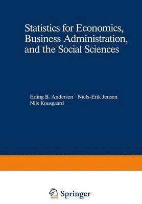 Statistics for Economics, Business Administration, and the Social Sciences 1