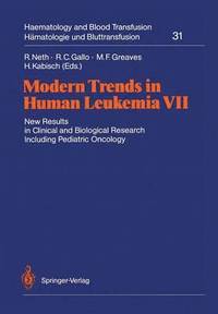 bokomslag Modern Trends in Human Leukemia VII