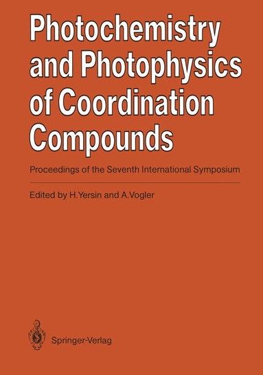 bokomslag Photochemistry and Photophysics of Coordination Compounds