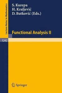 bokomslag Functional Analysis II