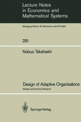 bokomslag Design of Adaptive Organizations