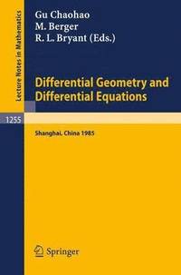 bokomslag Differential Geometry and Differential Equations