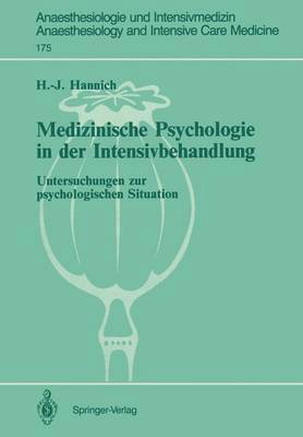 Medizinische Psychologie in der Intensivbehandlung 1