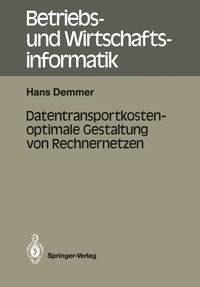 bokomslag Datentransportkostenoptimale Gestaltung von Rechnernetzen