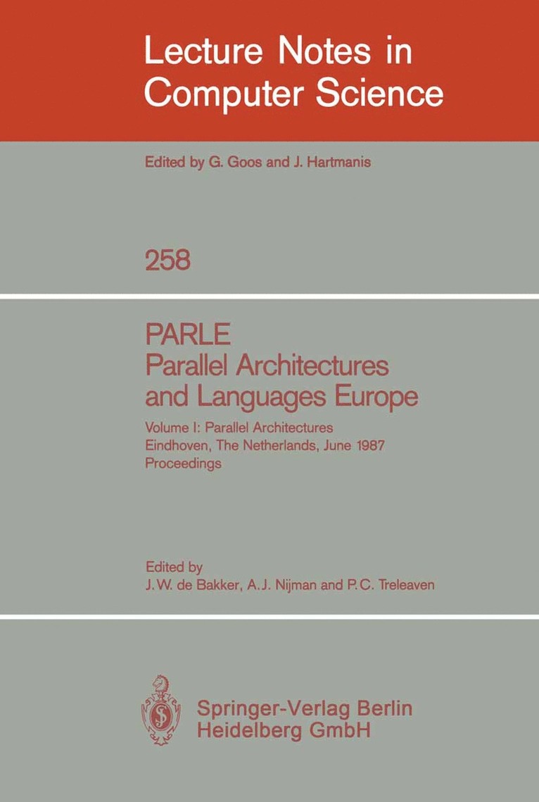 PARLE Parallel Architectures and Languages Europe 1