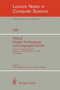 bokomslag PARLE Parallel Architectures and Languages Europe