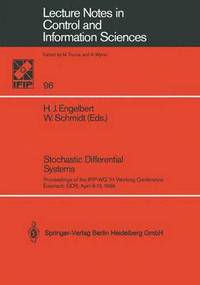bokomslag Stochastic Differential Systems