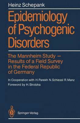 bokomslag Epidemiology of Psychogenic Disorders