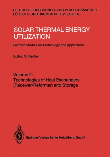 bokomslag Solar Thermal Energy Utilization