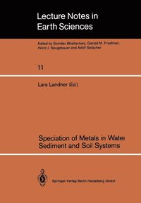 bokomslag Speciation of Metals in Water, Sediment and Soil Systems