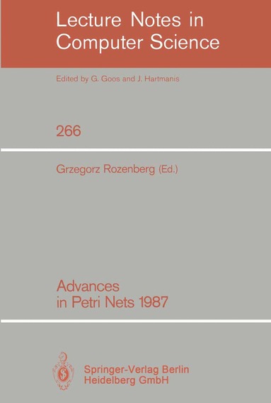 Grzegorz Rozenberg - Advances in Petri Nets 1987, Häftad