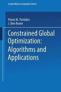 bokomslag Constrained Global Optimization: Algorithms and Applications